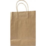 Promo  Papirnata vrećica srednje veličine, smeđe boje