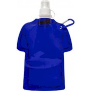 Foldable and leak-proof PP water bottle, white s tiskom 