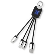 Promo  SCX.design C15 quatro light-up cable, Black