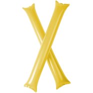 Promo  Navijajte 2-dijelni štapići za navijanje na napuhavanje, žuti