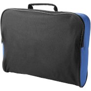 Promo  600D SQUARE torbu za seminar s patentnim zatvaračem, crno plave boje