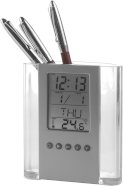 Promo  Sirius držač olovaka sa kalendarom, satom, alarmom i termometrom