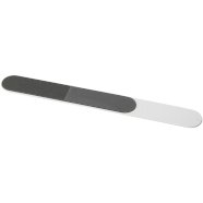 Promo  Lilly nail file, White, solid black