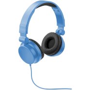 Promo  Rally foldable headphones, Royal blue