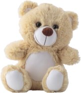 Promo  RPET Plush toy bear Samuel, brown