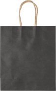 Promo  Paper giftbag, black
