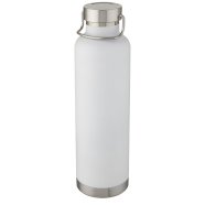 Thor 1 L copper vacuum insulated sport bottle, White s logom 