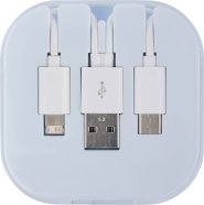 Promo  USB set kabela za punjenje, bijeli