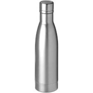 Vasa 500 ml bakrena vakuum izolirana sportska boca, srebrna s logom 