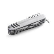 Promo  KAPRUN. Višenamjenski džepni nož izrađen od nehrđajućeg čelika i metala