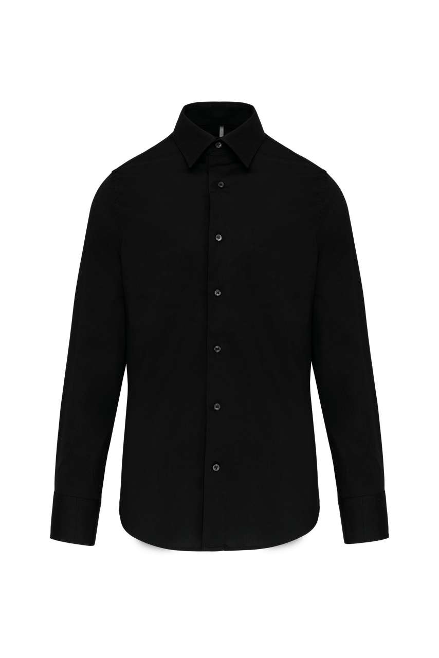 MEN'S FITTED LONG-SLEEVED NON-IRON SHIRT s logom 