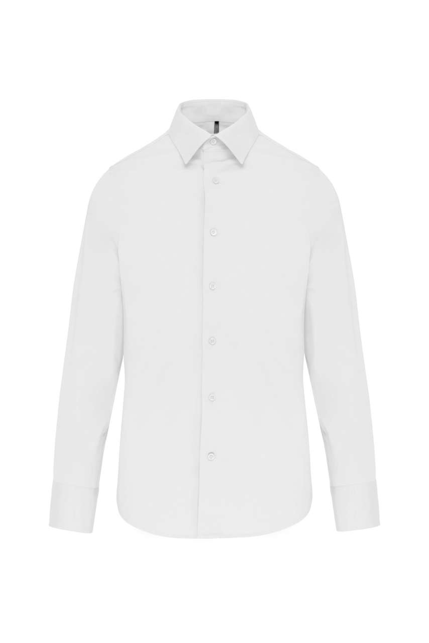 MEN'S FITTED LONG-SLEEVED NON-IRON SHIRT s logom 