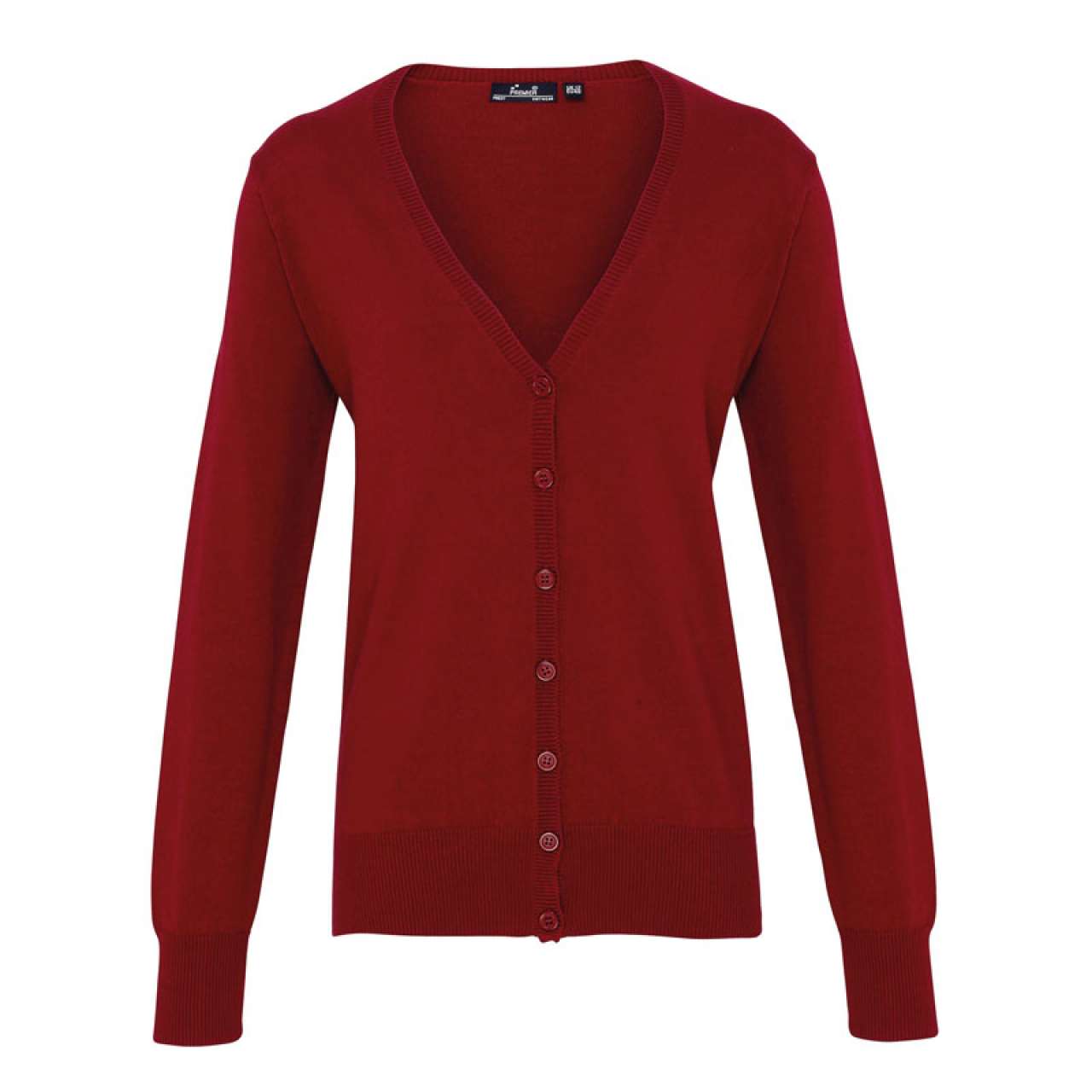 WOMEN'S BUTTON-THROUGH KNITTED CARDIGAN s logom 